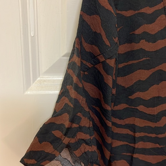 NWT Madewell Zebra Print Dress- Size 12 - Picture 10 of 16